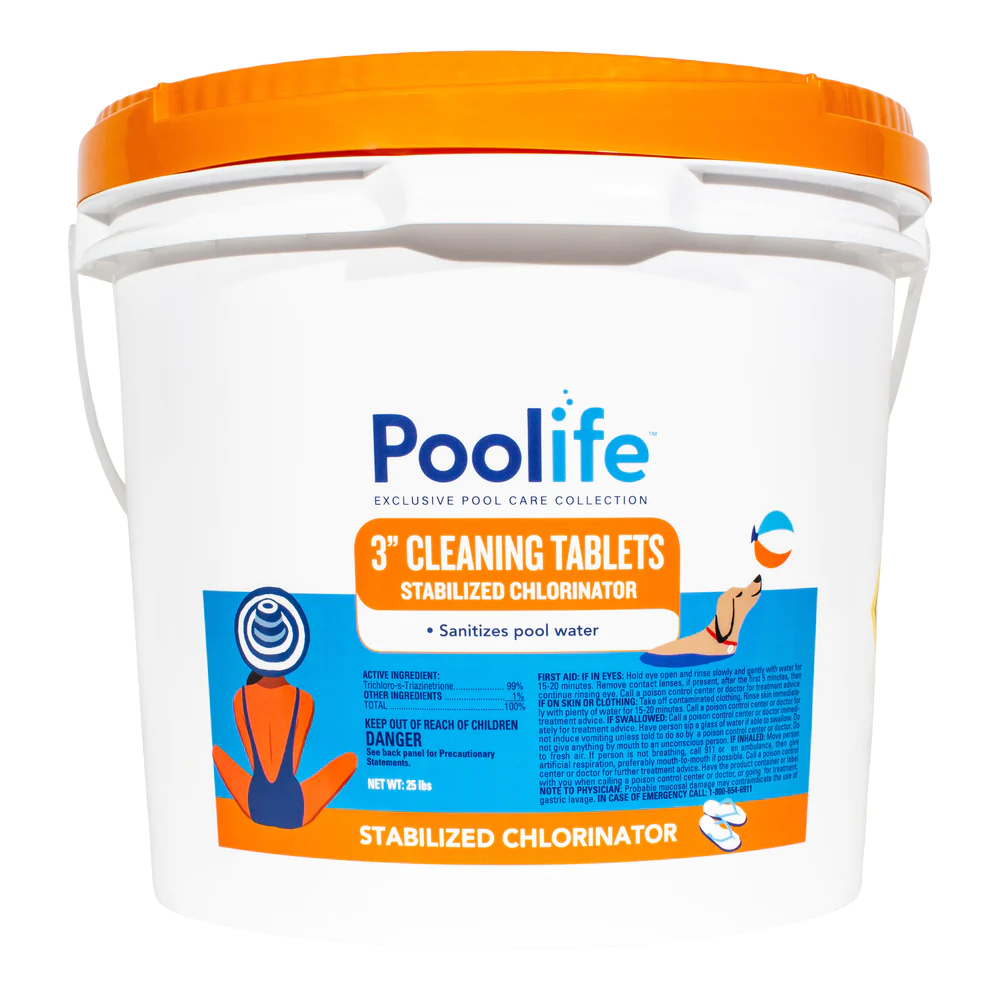 Poolife 3 Inch Cleaning Tablets 25 lb