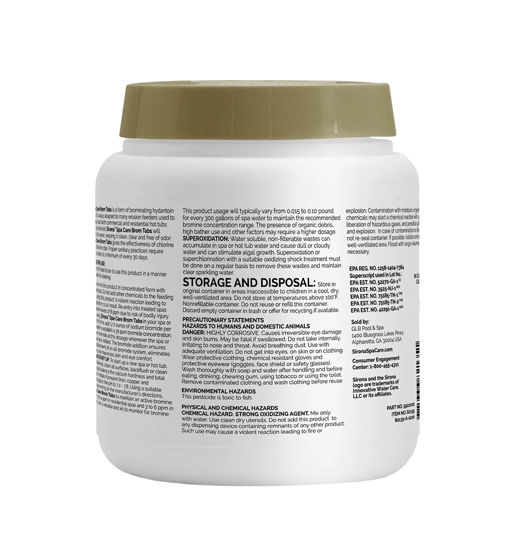 Sirona-Spa-Care-Brom-Tabs-