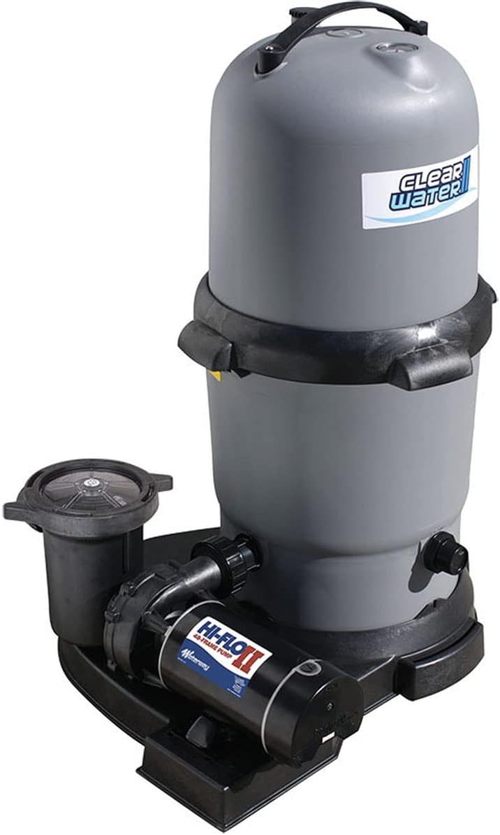 Waterway Clearwater II Cartridge Filter System 150 Sq. Ft. with .95 THP