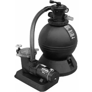 Waterway 19″ 1 THP 2 Speed Clearwater Sand System 3′ NEMA Cord