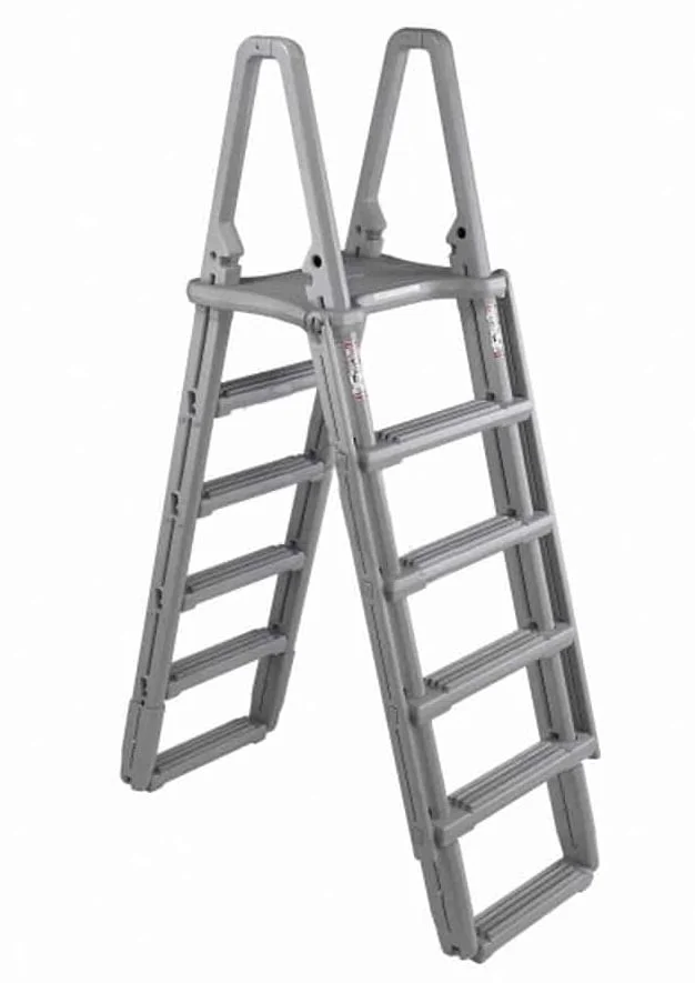 Confer Heavy Duty A-Frame Ladder With Safety Barrier