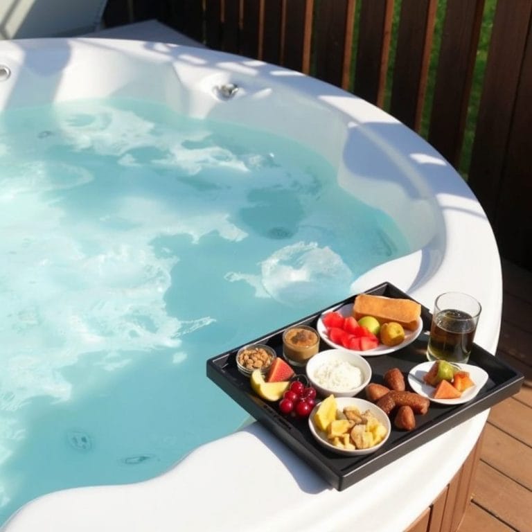 Read more about the article The Best Foods and Drinks to Enjoy in Your Hot Tub